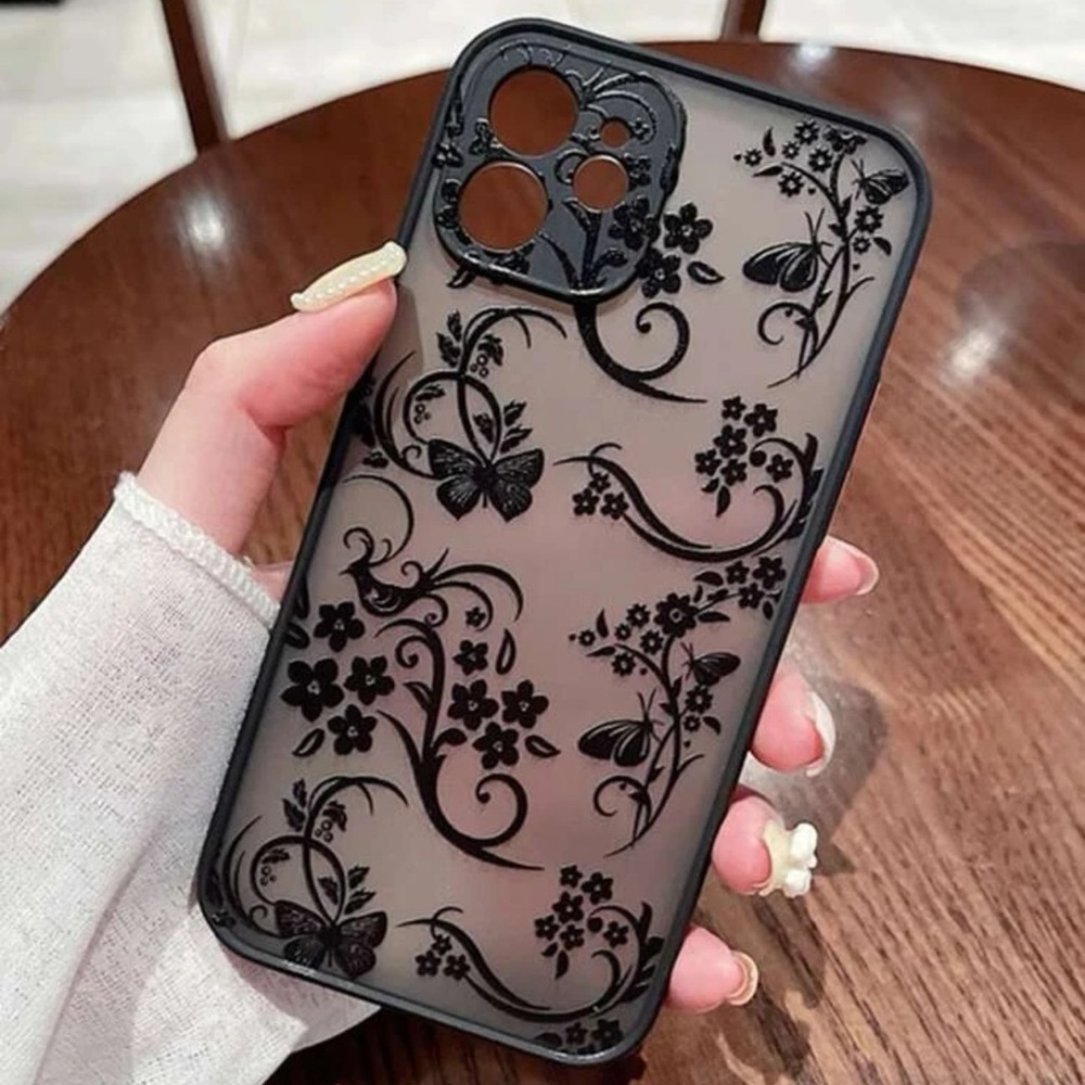 Floral Print apple Phone Case  IPhone XS Max new phone case flower cute case